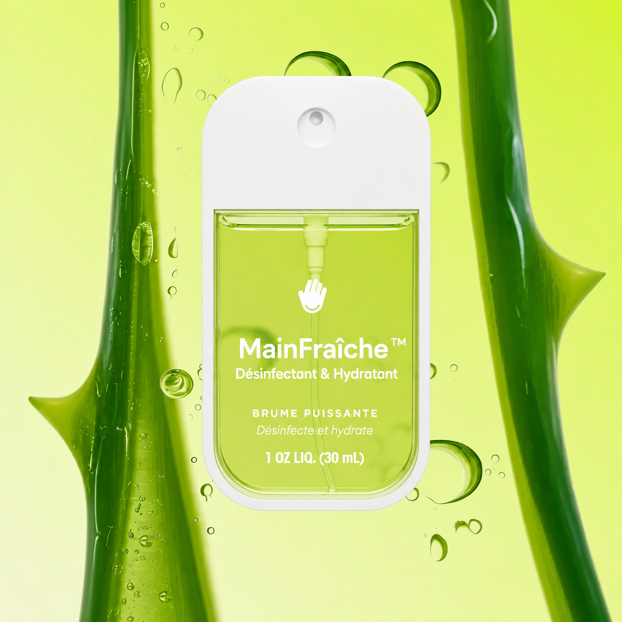 MainFraîche™ – Désinfectant & Hydratant