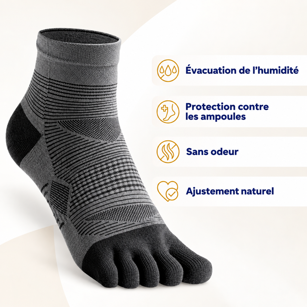 Orteva™ – Chaussettes de Sport