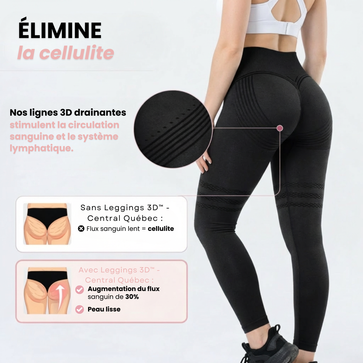 Leggings 3D™ - Central Québec