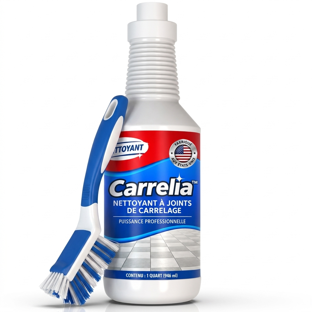 Carrelia™ – Nettoyant à Joints de Carrelage