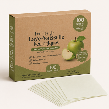 Feuilles de Lave-Vaisselle Écologiques