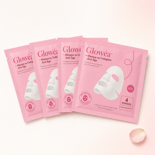 Glowéa™ – Masque au Collagène Anti-Âge