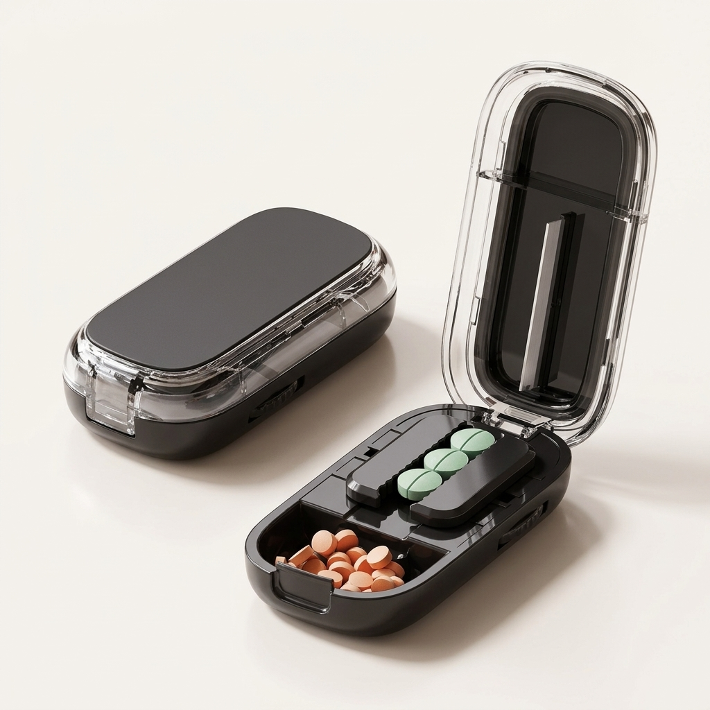 Medibox™ – Pilulier Compact 2-en-1