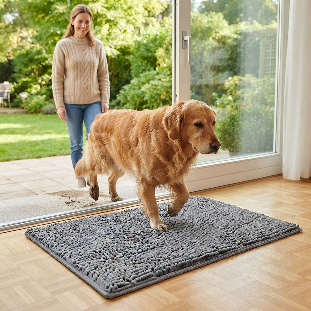Anti-Boue™ – Tapis pour Chien