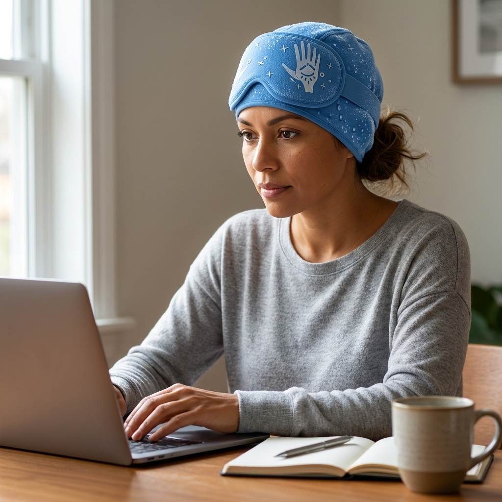 Glacia™ – Casque Apaisant Migraine