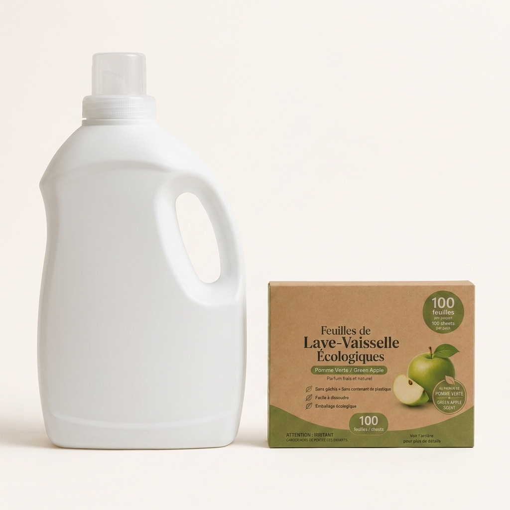 Feuilles de Lave-Vaisselle Écologiques