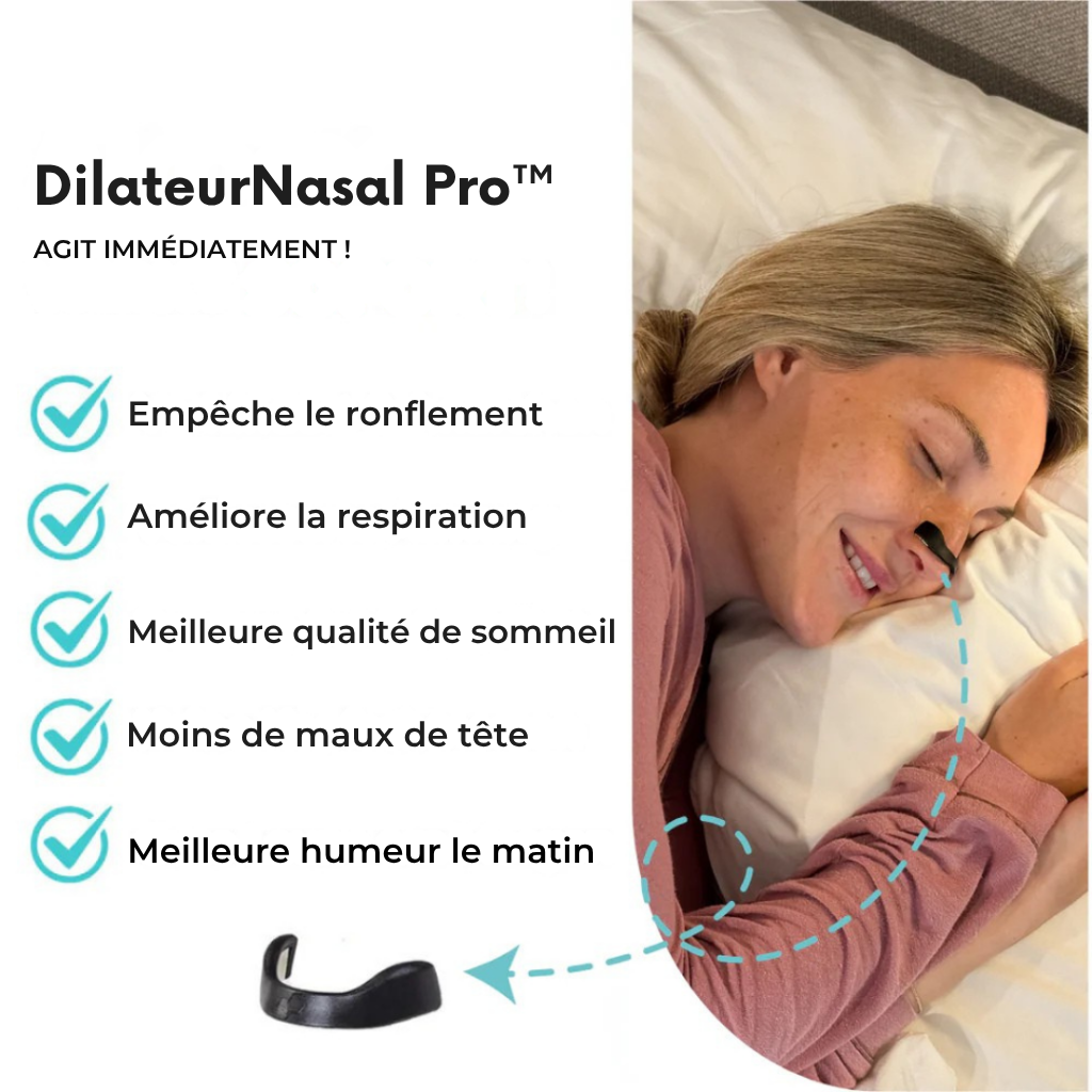 DilateurNasal Pro™ – Central Québec