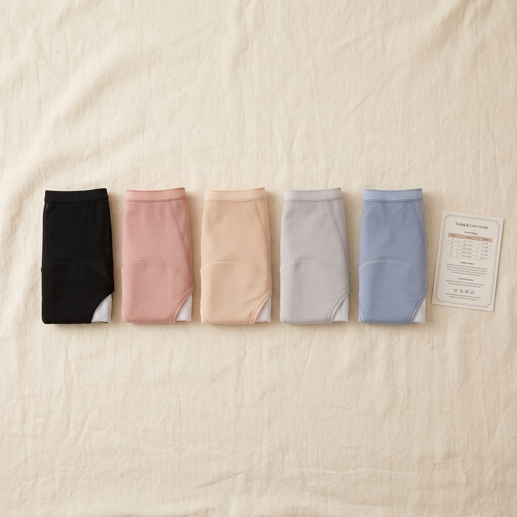 CulotteSèche™ – Absorbant & Invisible sous Vêtements