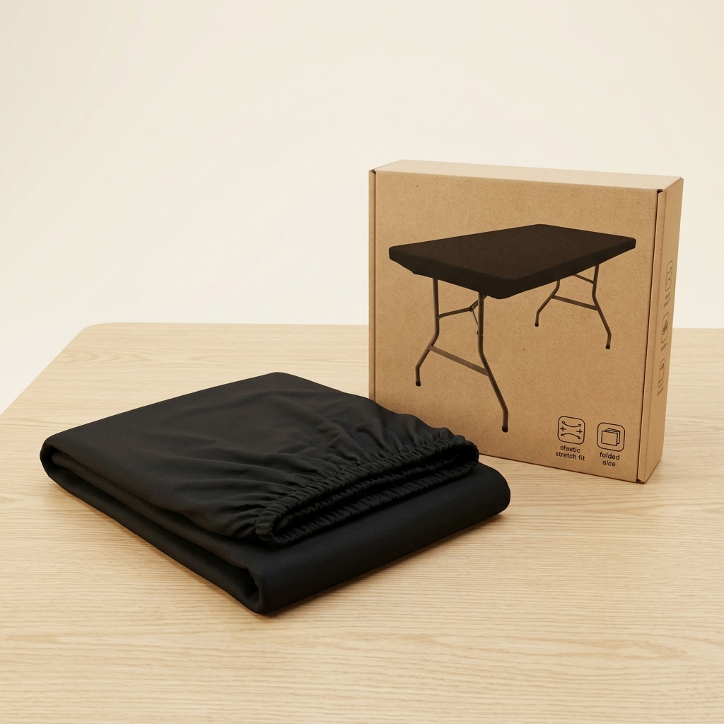 HousseTable™ – Sans Plis & Résistant à l'Eau