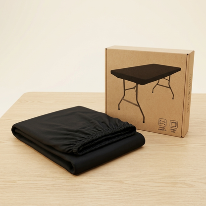 HousseTable™ – Sans Plis & Résistant à l'Eau