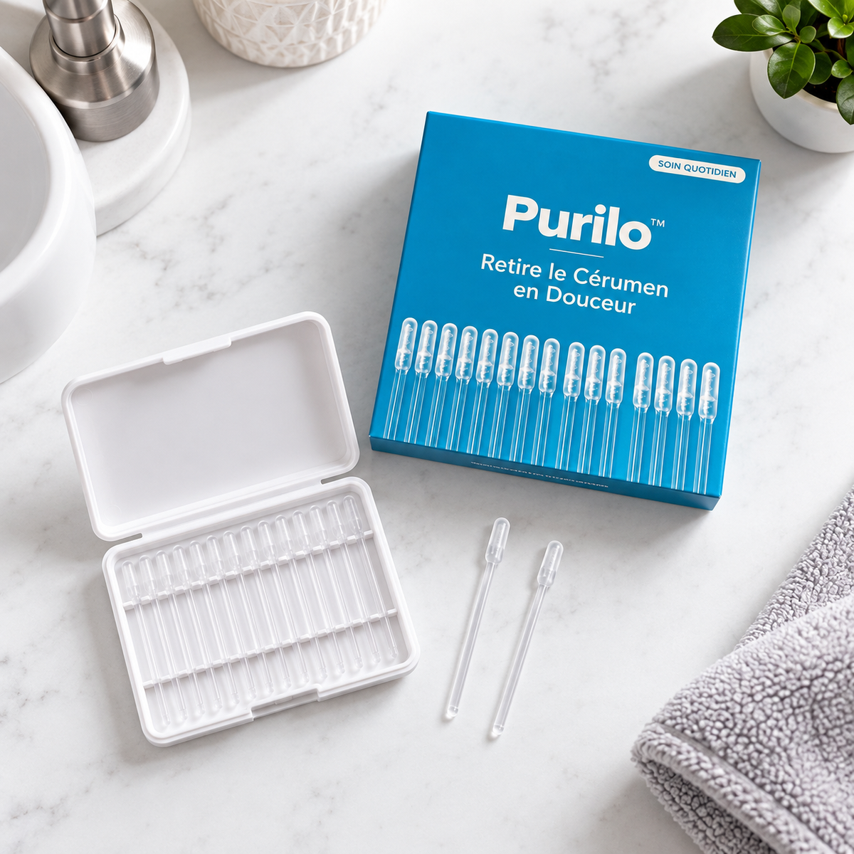 Purilo™ – Retire le Cérumen en Douceur