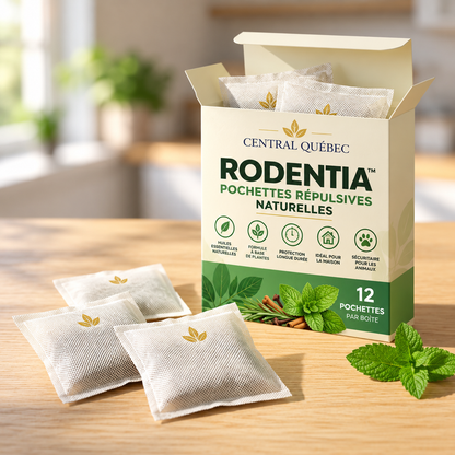 Rodentia™ – Pochettes Répulsives Naturelles
