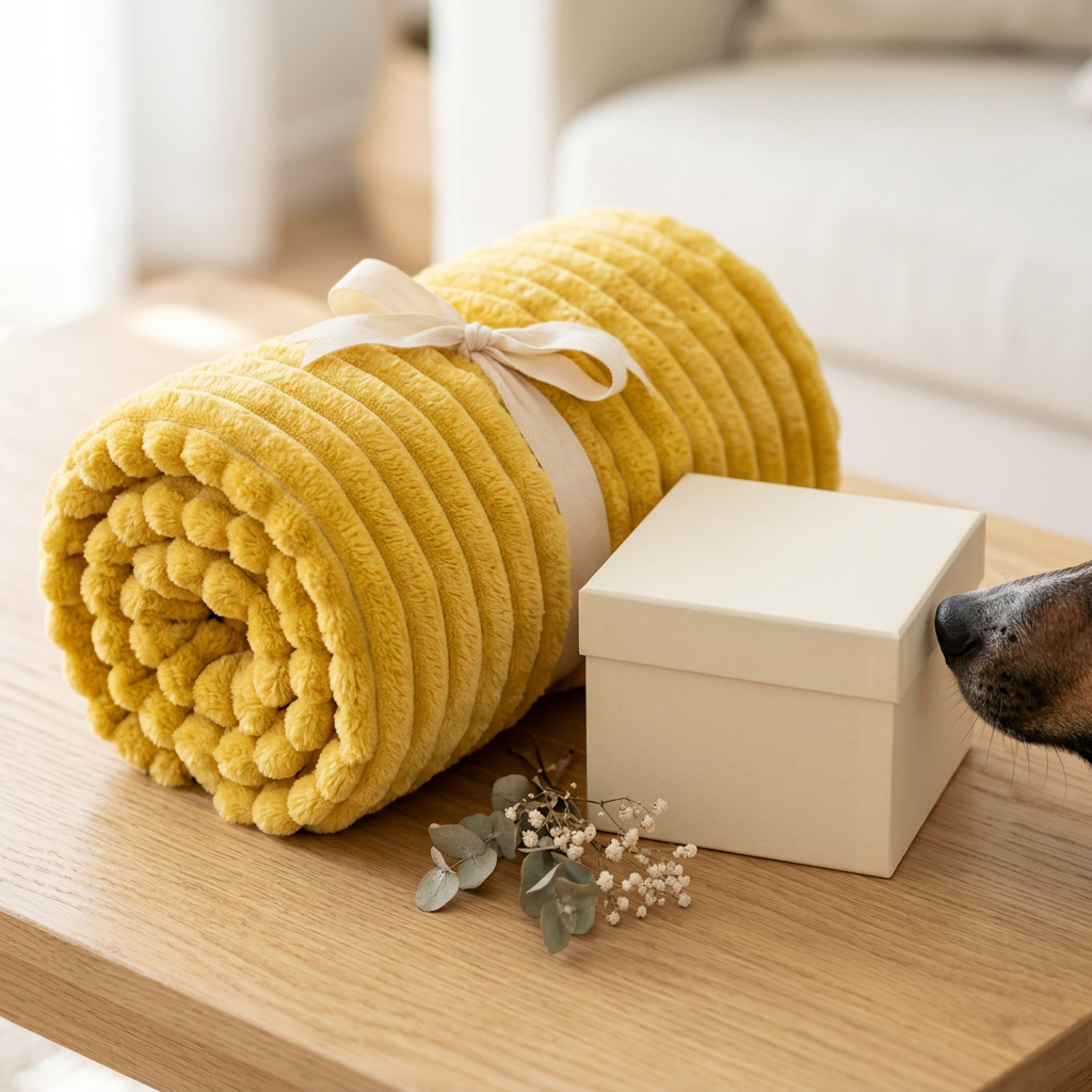 Calmora™ – Couverture Réconfort pour Chien