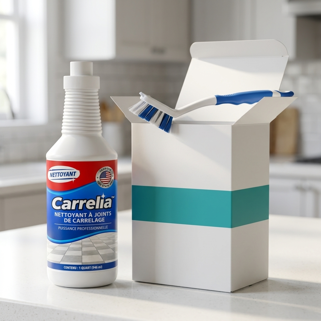 Carrelia™ – Nettoyant à Joints de Carrelage