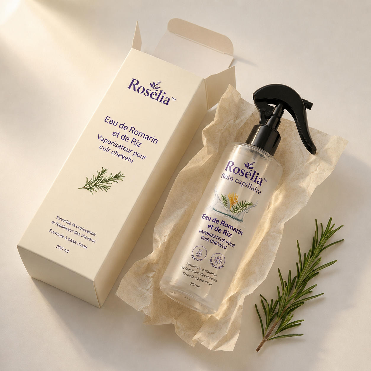 Rosélia™ – Soin capillaire