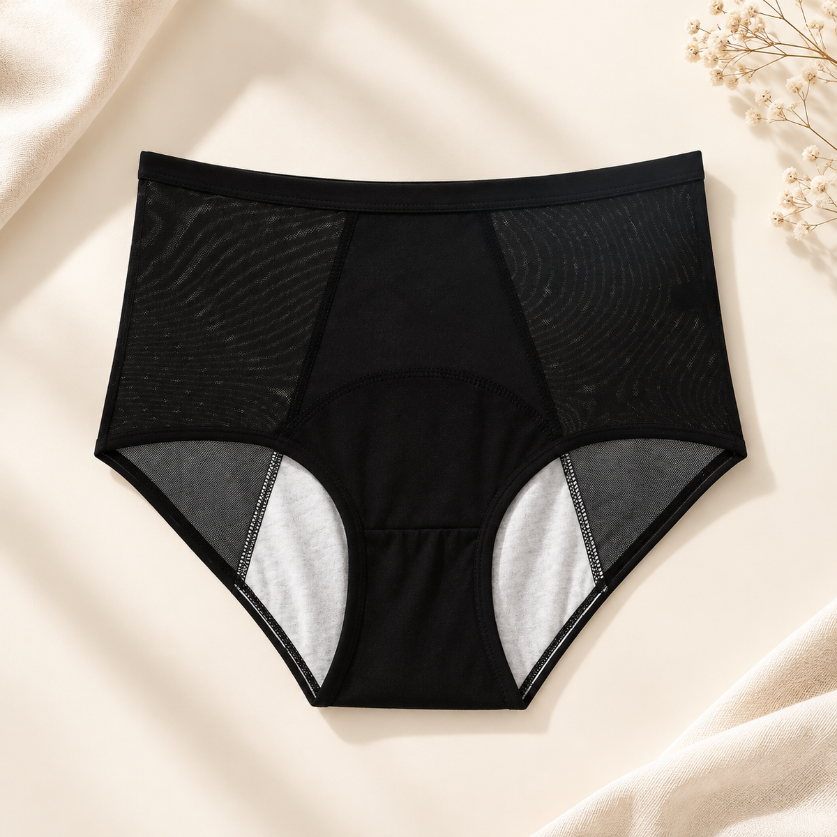 CulotteSèche™ – Absorbant & Invisible sous Vêtements