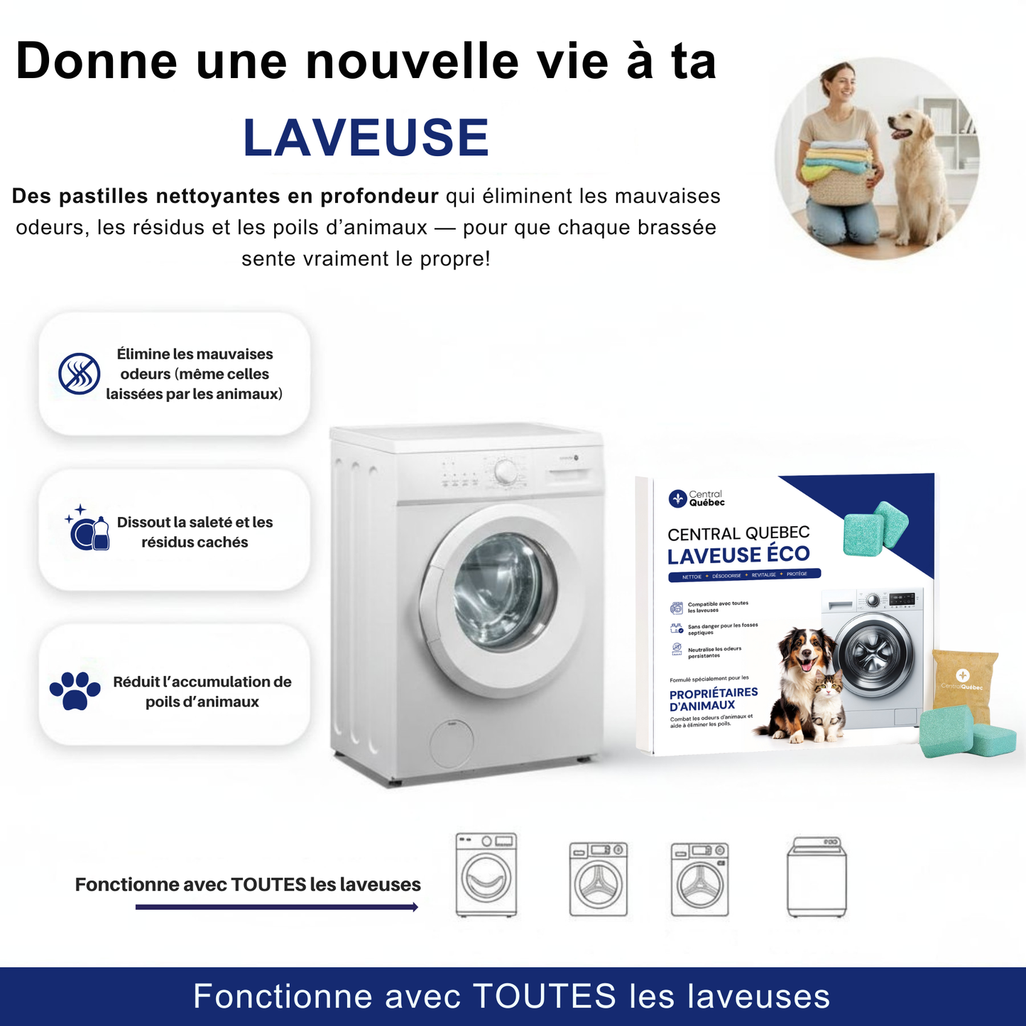 Central Québec Laveuse Éco