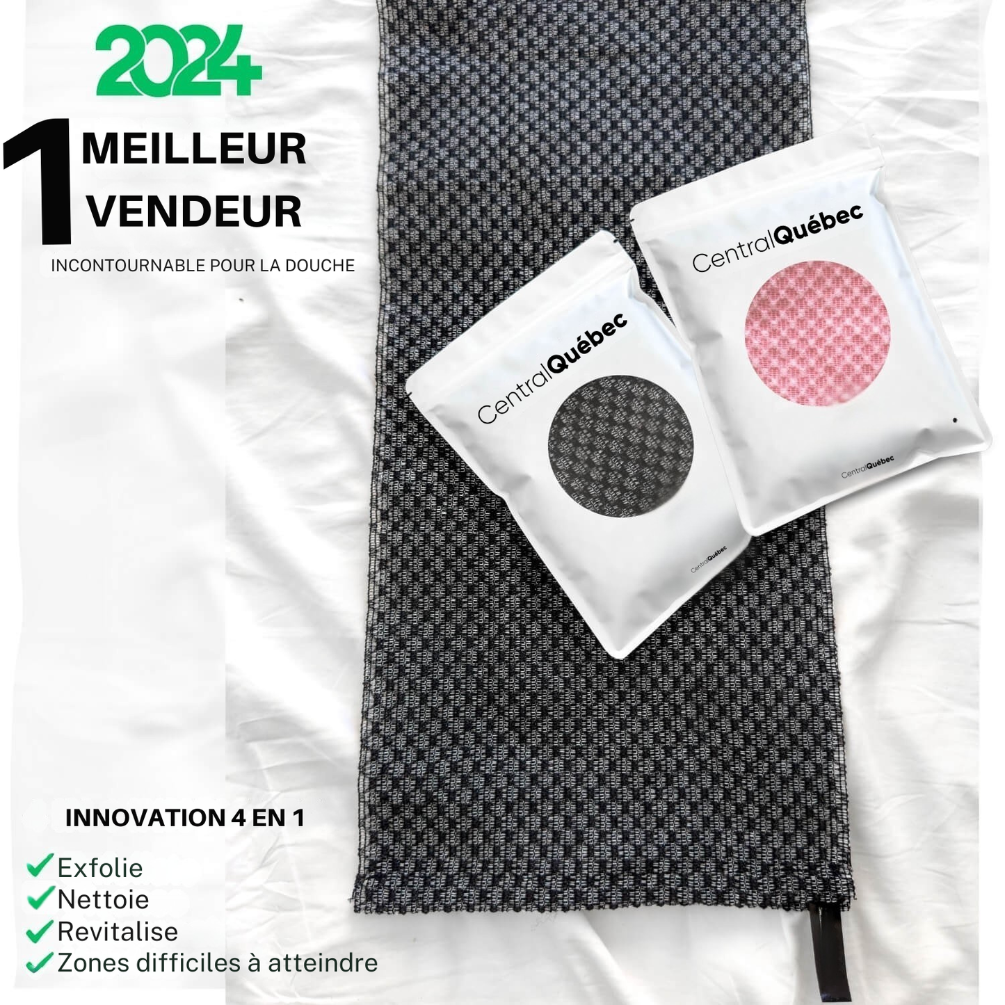 La Débarbouillette Exfoliante™ – Central Québec