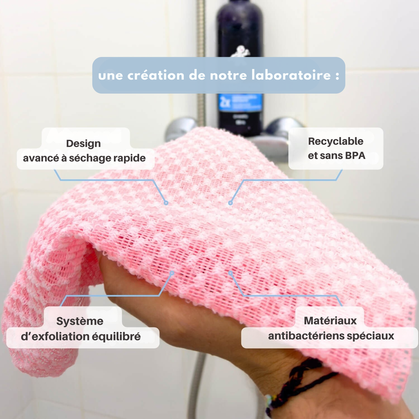 La Débarbouillette Exfoliante™ – Central Québec