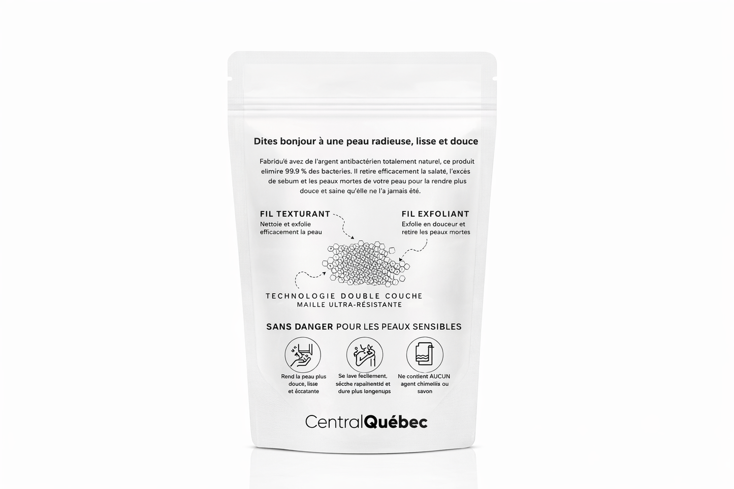 La Débarbouillette Exfoliante™ – Central Québec