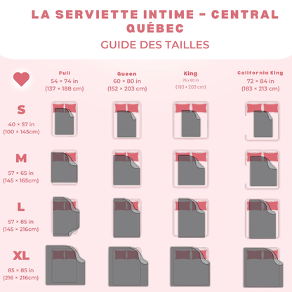 Serviette Intime™ – Central Québec